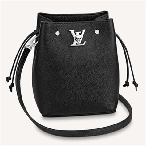 louis vuitton nano lockme bucket bag|Lock and Walk Lockme Leather .